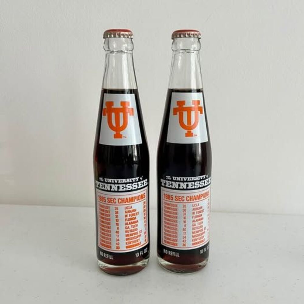 VTG University of Tennessee 1985 SEC Champions Commemorative Coca-Cola Bottles